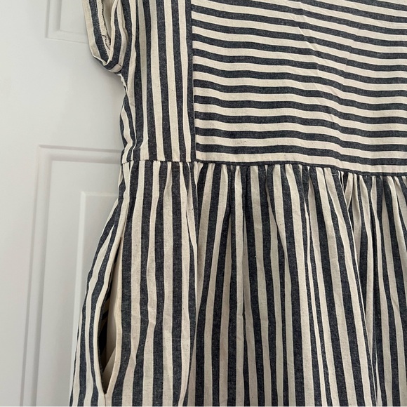 Listicle Striped Babydoll Dress - Picture 4 of 8